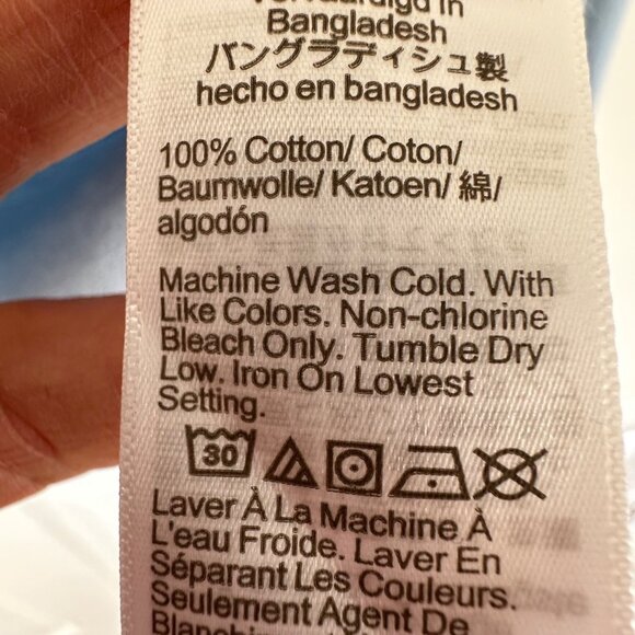 J.Crew Teddie Sweater Preppy Minimalist Cotton Powder Blue Women's‎ Large - Picture 7 of 8